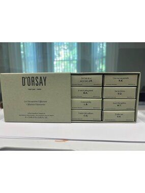 ✨ D’ORSAY Paris Discovery Set – 8 x 1.5ml Niche Fragrance Samples 🇫🇷